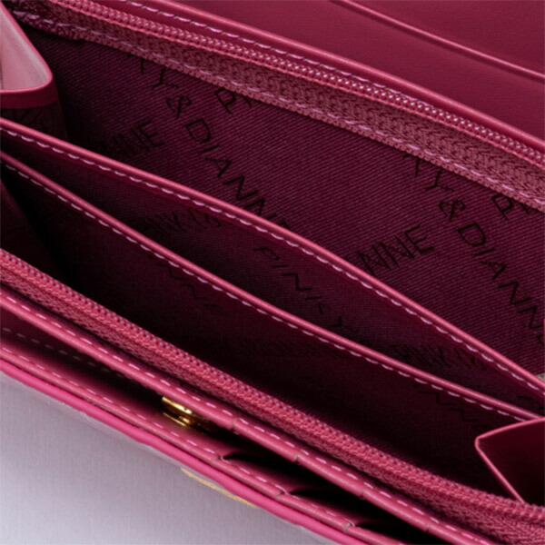 ピンキー＆ダイアン ラグジュアリークロコ 2つ折り財布 pinky379