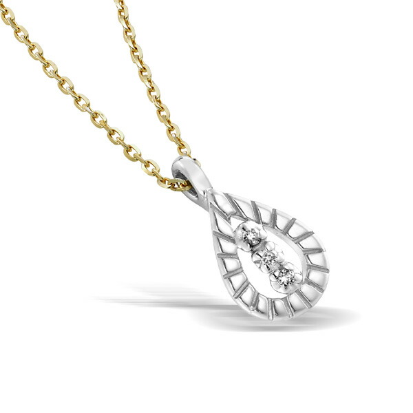 STAR JEWELRY girl スタージュエリーガール ダイヤモンドネックレス  ドロップモチーフ stargirl16