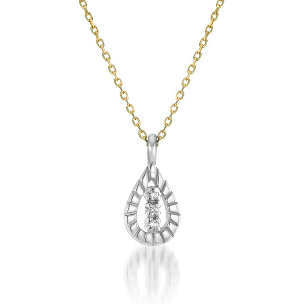 STAR JEWELRY girl スタージュエリーガール ダイヤモンドネックレス  ドロップモチーフ stargirl16