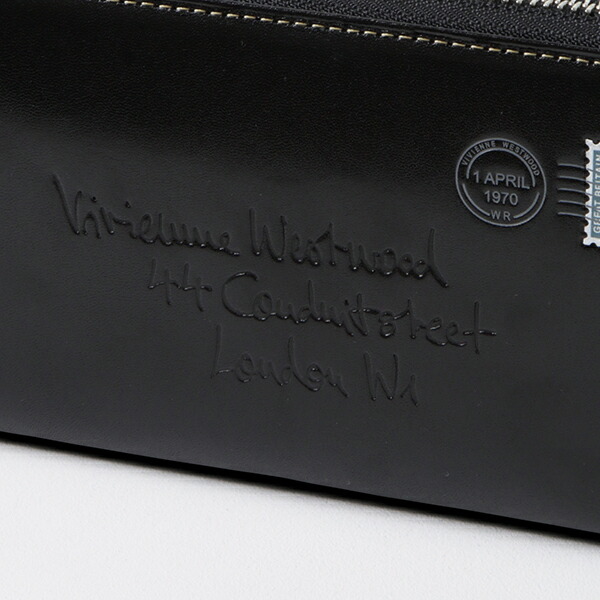 ヴィヴィアンウエストウッド Vivienne Westwood Envelopeラウンドファスナー長財布 vivim02