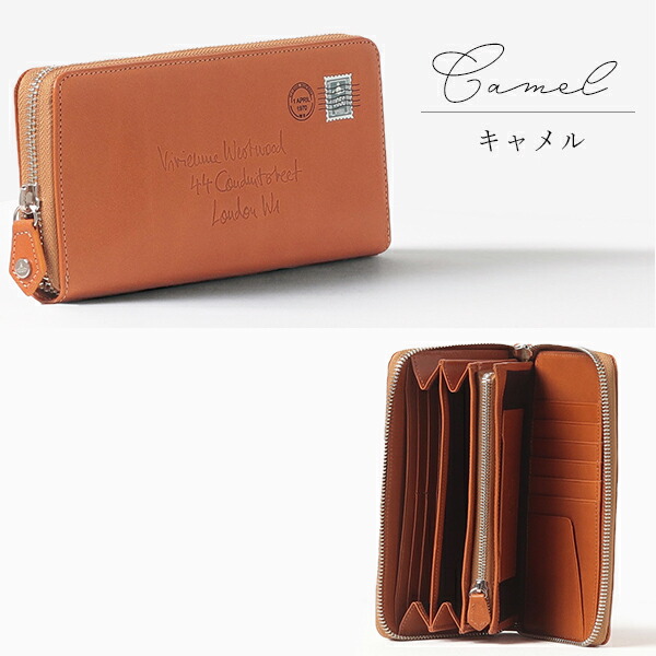 ヴィヴィアンウエストウッド Vivienne Westwood Envelopeラウンドファスナー長財布 vivim02