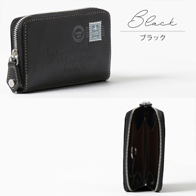 ヴィヴィアンウエストウッド Vivienne Westwood Envelopeラウンドファスナー小銭入れ vivim03