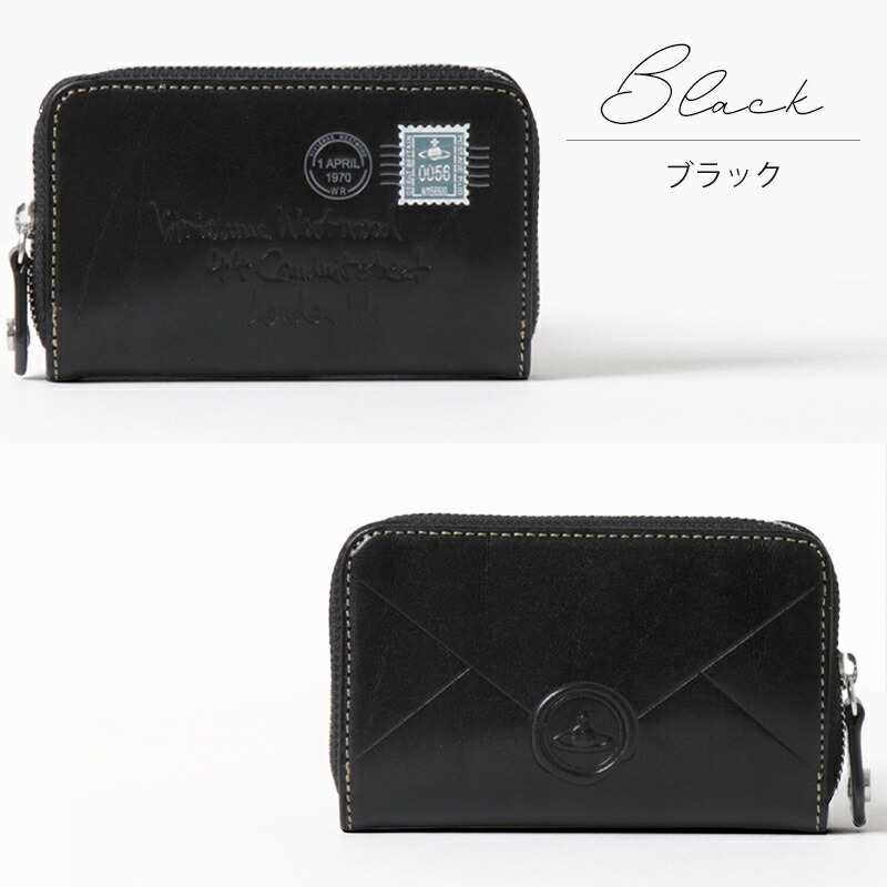 ヴィヴィアンウエストウッド Vivienne Westwood Envelopeラウンドファスナー小銭入れ vivim03