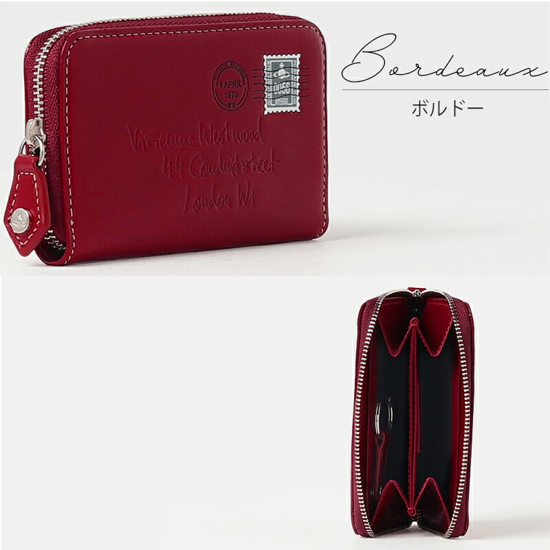 ヴィヴィアンウエストウッド Vivienne Westwood Envelopeラウンドファスナー小銭入れ vivim03