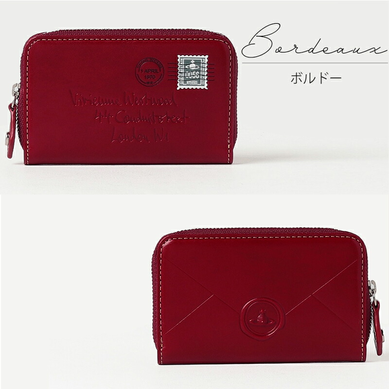 ヴィヴィアンウエストウッド Vivienne Westwood Envelopeラウンドファスナー小銭入れ vivim03
