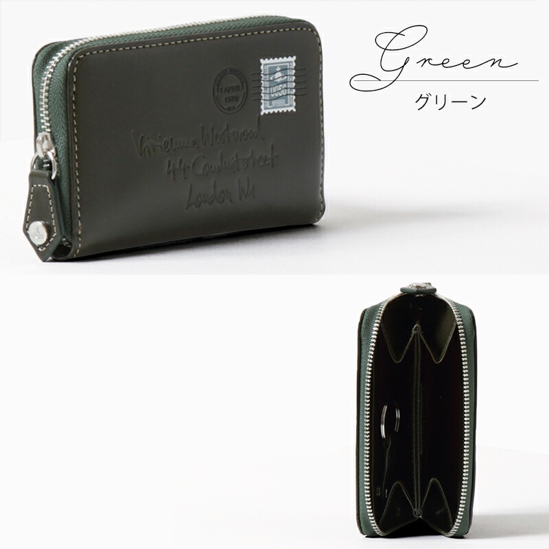 ヴィヴィアンウエストウッド Vivienne Westwood Envelopeラウンドファスナー小銭入れ vivim03