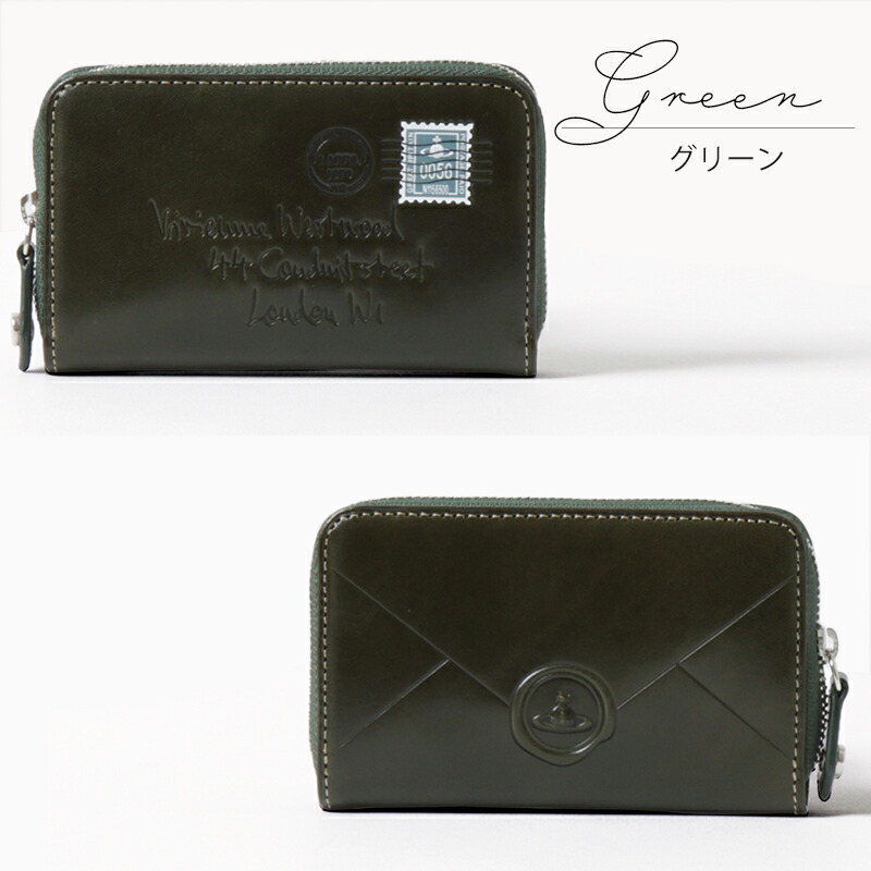 ヴィヴィアンウエストウッド Vivienne Westwood Envelopeラウンドファスナー小銭入れ vivim03