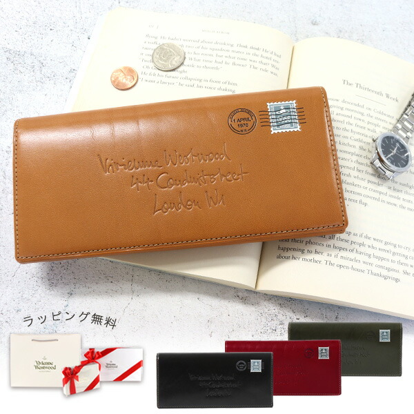 ヴィヴィアンウエストウッド Vivienne Westwood Envelope二つ折り長財布 vivim06