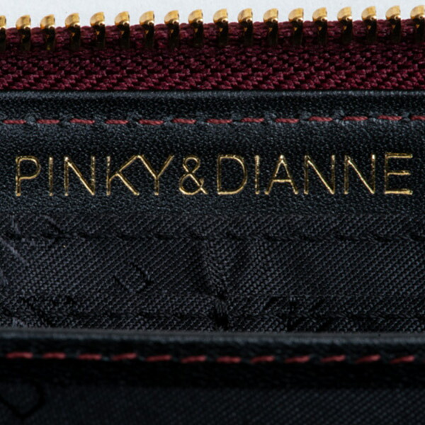 ピンキー＆ダイアン ジオメトリック ファスナー長財布 pinky393