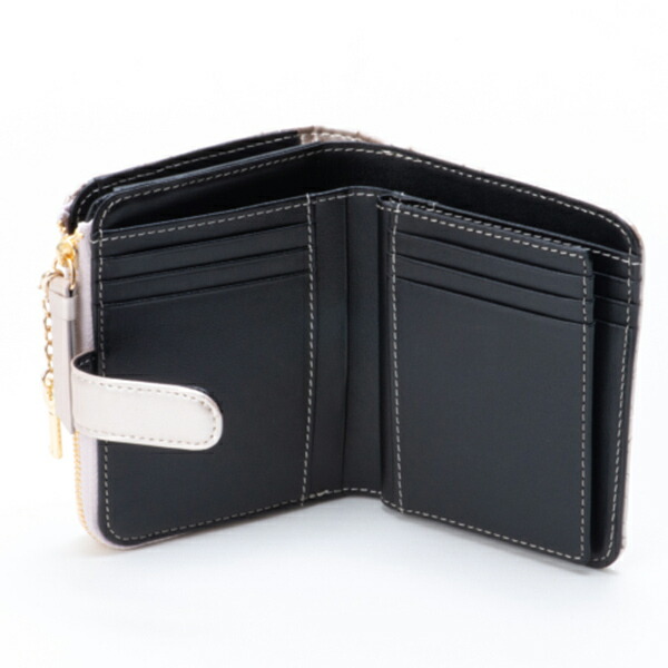 ピンキー＆ダイアン ジオメトリック L字ファスナー2つ折り財布 pinky394