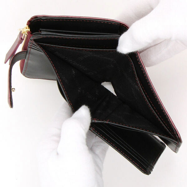 ピンキー＆ダイアン ジオメトリック L字ファスナー2つ折り財布 pinky394