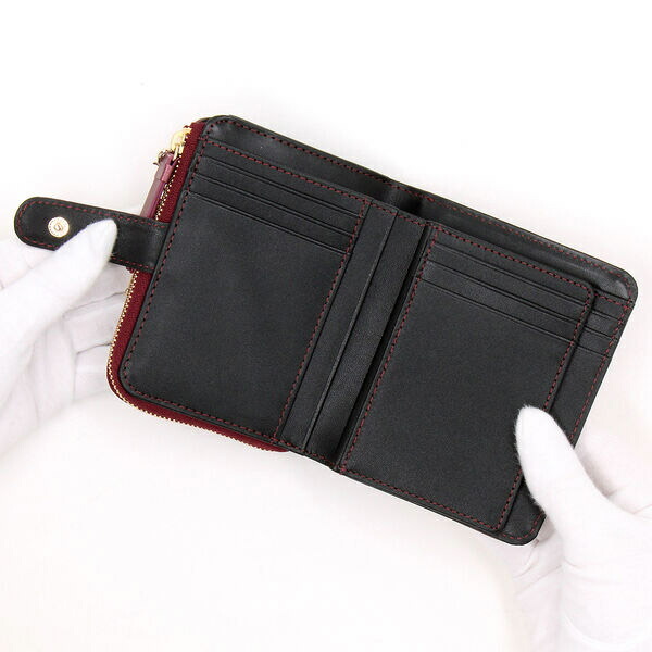 ピンキー＆ダイアン ジオメトリック L字ファスナー2つ折り財布 pinky394