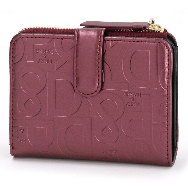 ピンキー＆ダイアン ジオメトリック L字ファスナー2つ折り財布 pinky394