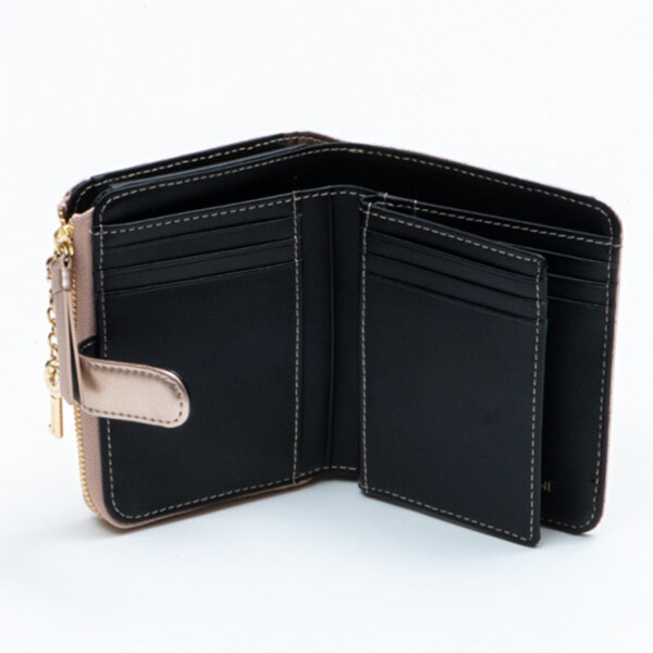 ピンキー＆ダイアン ジオメトリック L字ファスナー2つ折り財布 pinky394