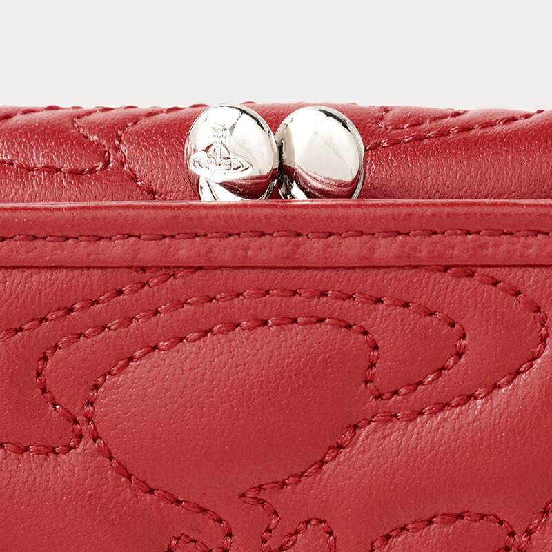 ヴィヴィアンウエストウッド  Vivienne Westwood キルティングWATER ORB 二つ折り財布 vivil04