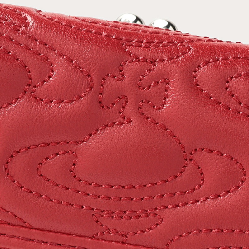 ヴィヴィアンウエストウッド  Vivienne Westwood キルティングWATER ORB 二つ折り財布 vivil04