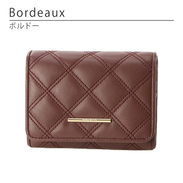 ニナリッチ NINA RICCI ルクソール かぶせ二つ折りキルト財布 ninari37