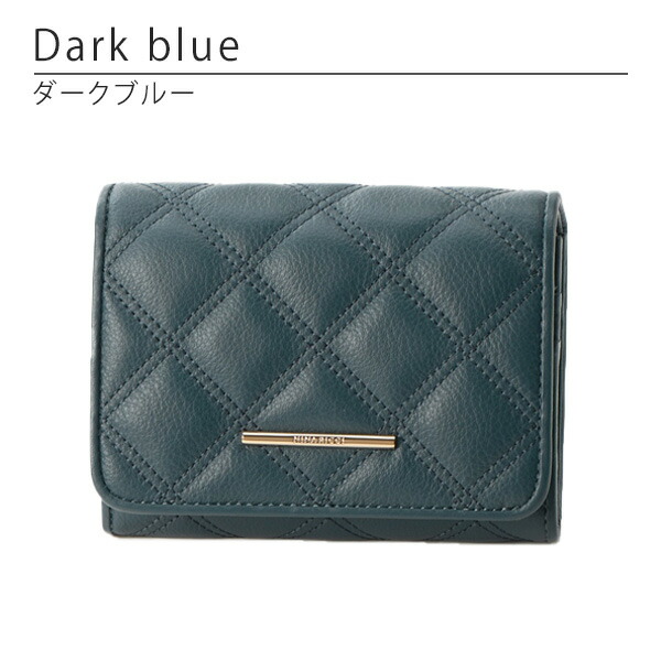 ニナリッチ NINA RICCI ルクソール かぶせ二つ折りキルト財布 ninari37