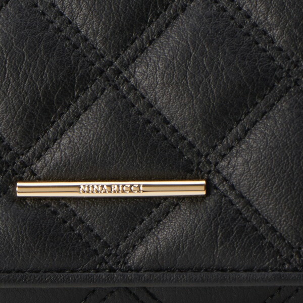 ニナリッチ NINA RICCI ルクソール かぶせ二つ折りキルト財布 ninari37