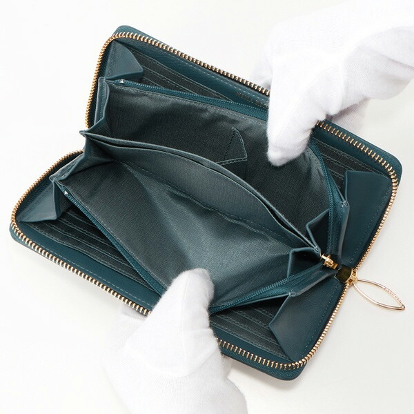 ニナリッチ NINA RICCI ルクソール ラウンドファスナーキルト長財布 ninari40