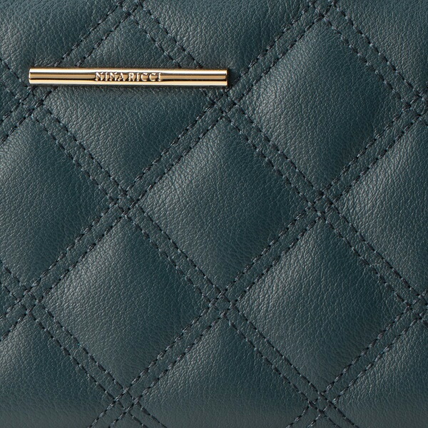 ニナリッチ NINA RICCI ルクソール ラウンドファスナーキルト長財布 ninari40