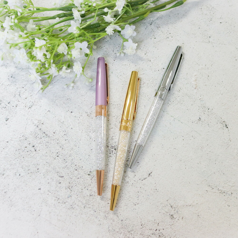 スワロフスキー SWAROVSKI クリスタル ラインスターダストボールペン