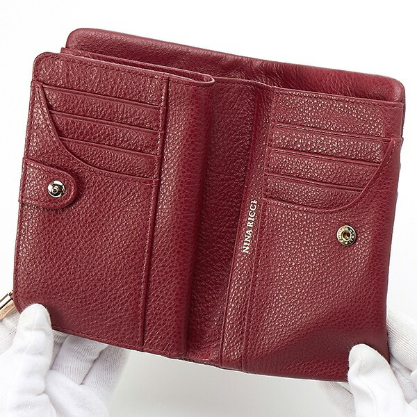 ニナリッチ NINA RICCI ナクレ 二つ折り財布 ninari44