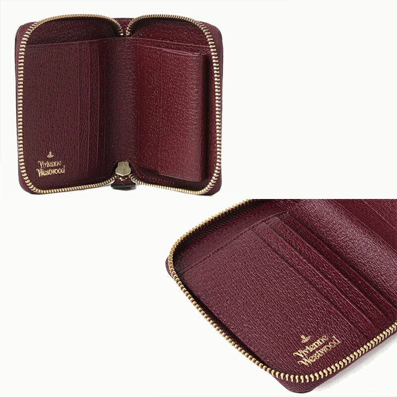 ヴィヴィアンウエストウッド Vivienne Westwood  EXECUTIVE ラウンドファスナー二つ折り財布 vivil09