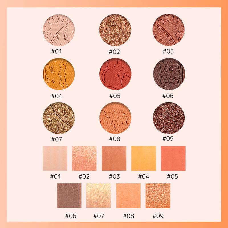9色アイシャドウパレット