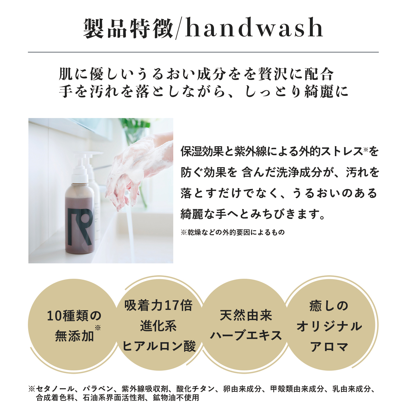 クロノシャルム  ハンドウォッシュ 