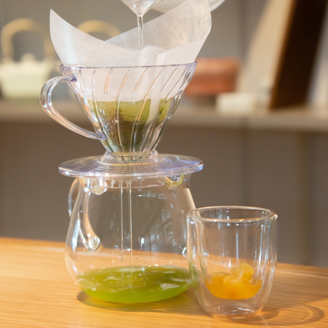 グリーングラスブリューティー　ハリオドリッパーセット