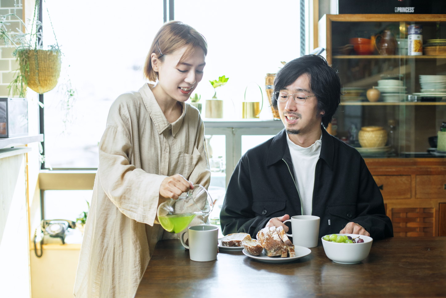 グリーングラスブリューティー　ハリオドリッパーセット