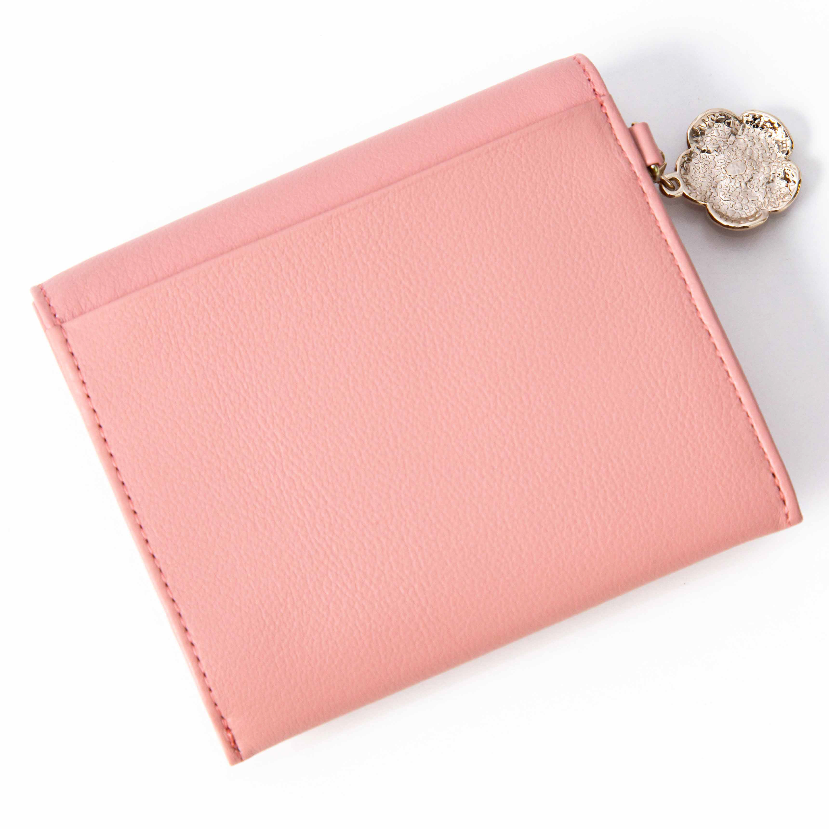 【タンプ限定/名入れ】折り財布＆ひざ掛けレースハンカチ