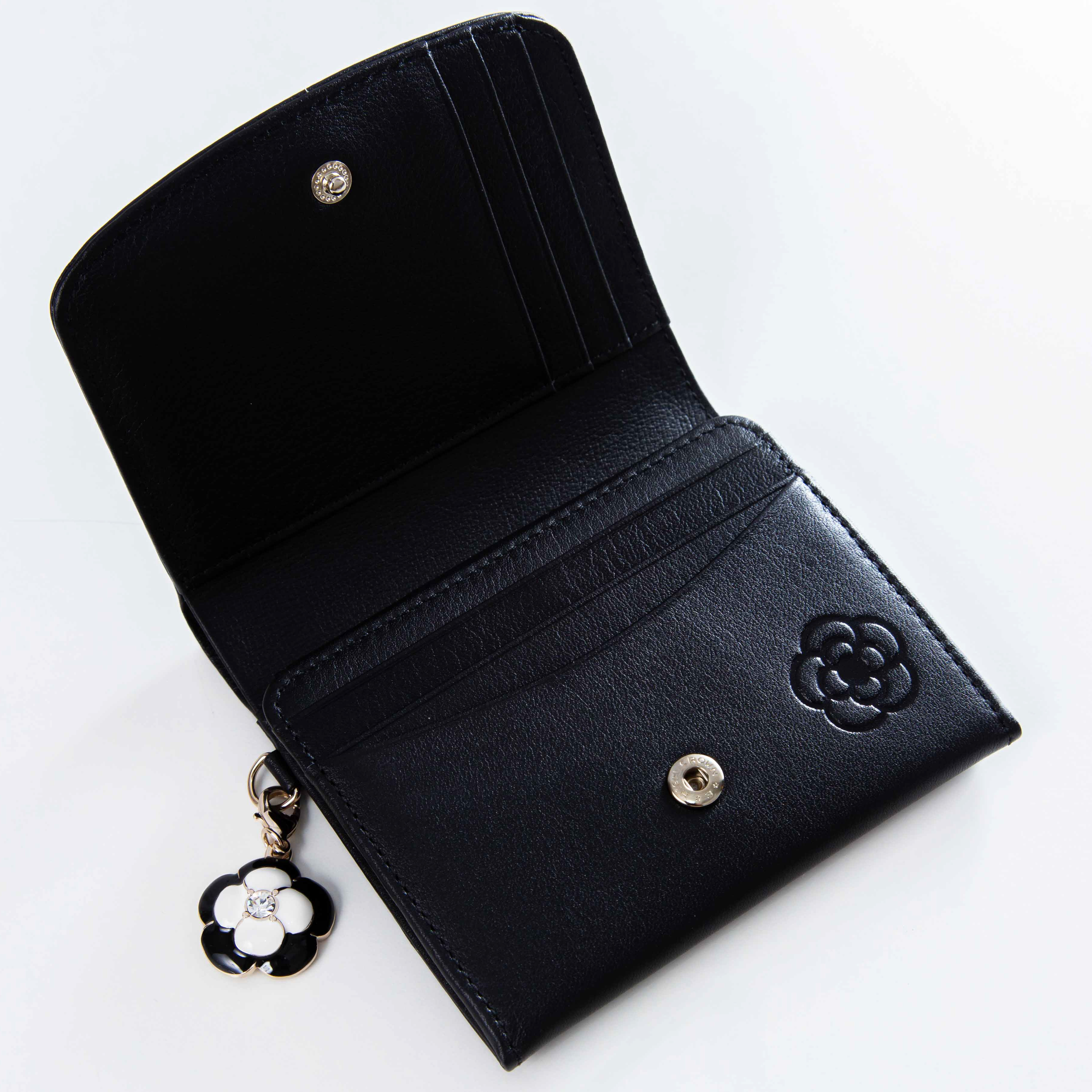 【タンプ限定/名入れ】折り財布＆ひざ掛けレースハンカチ