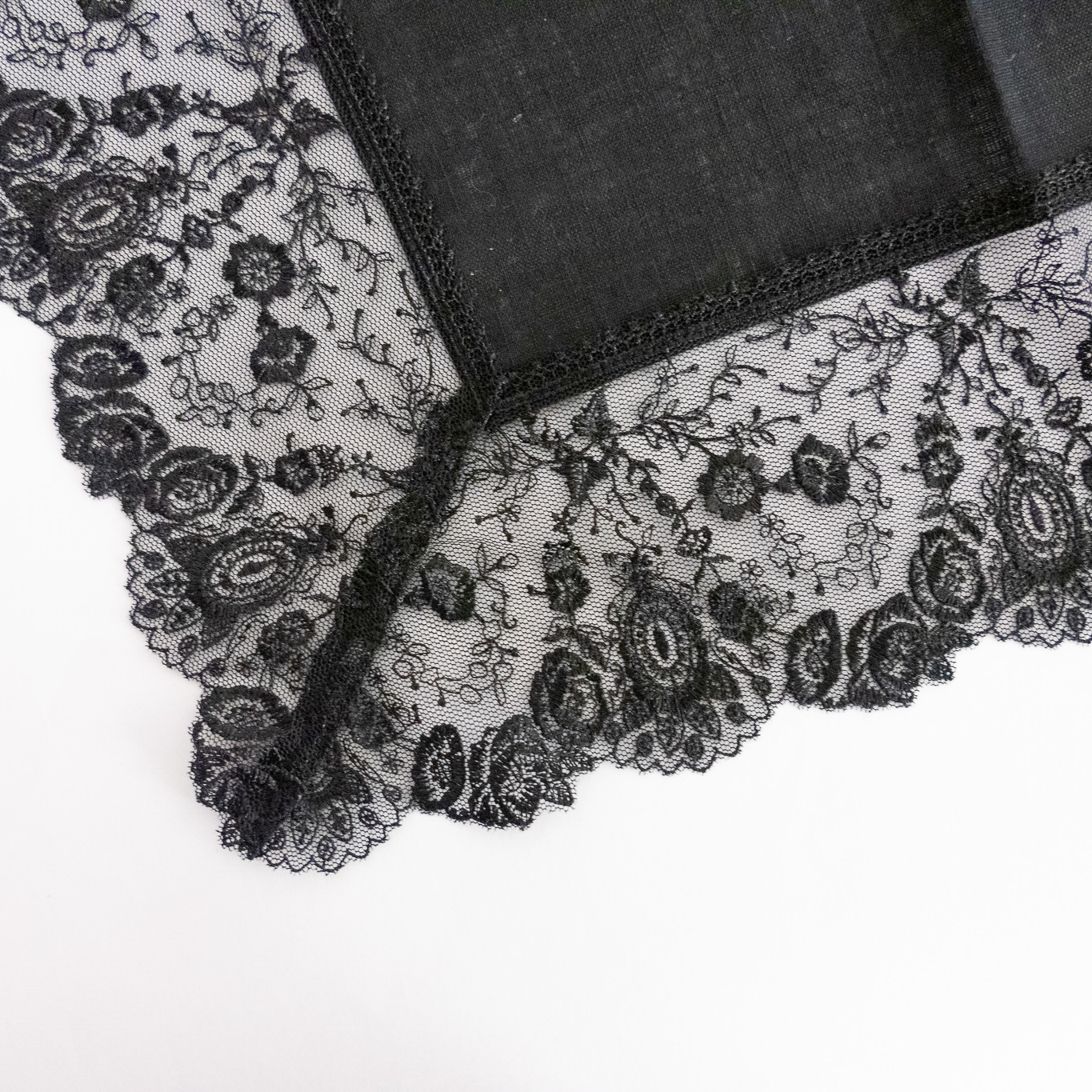 【タンプ限定/名入れ】折り財布＆ひざ掛けレースハンカチ