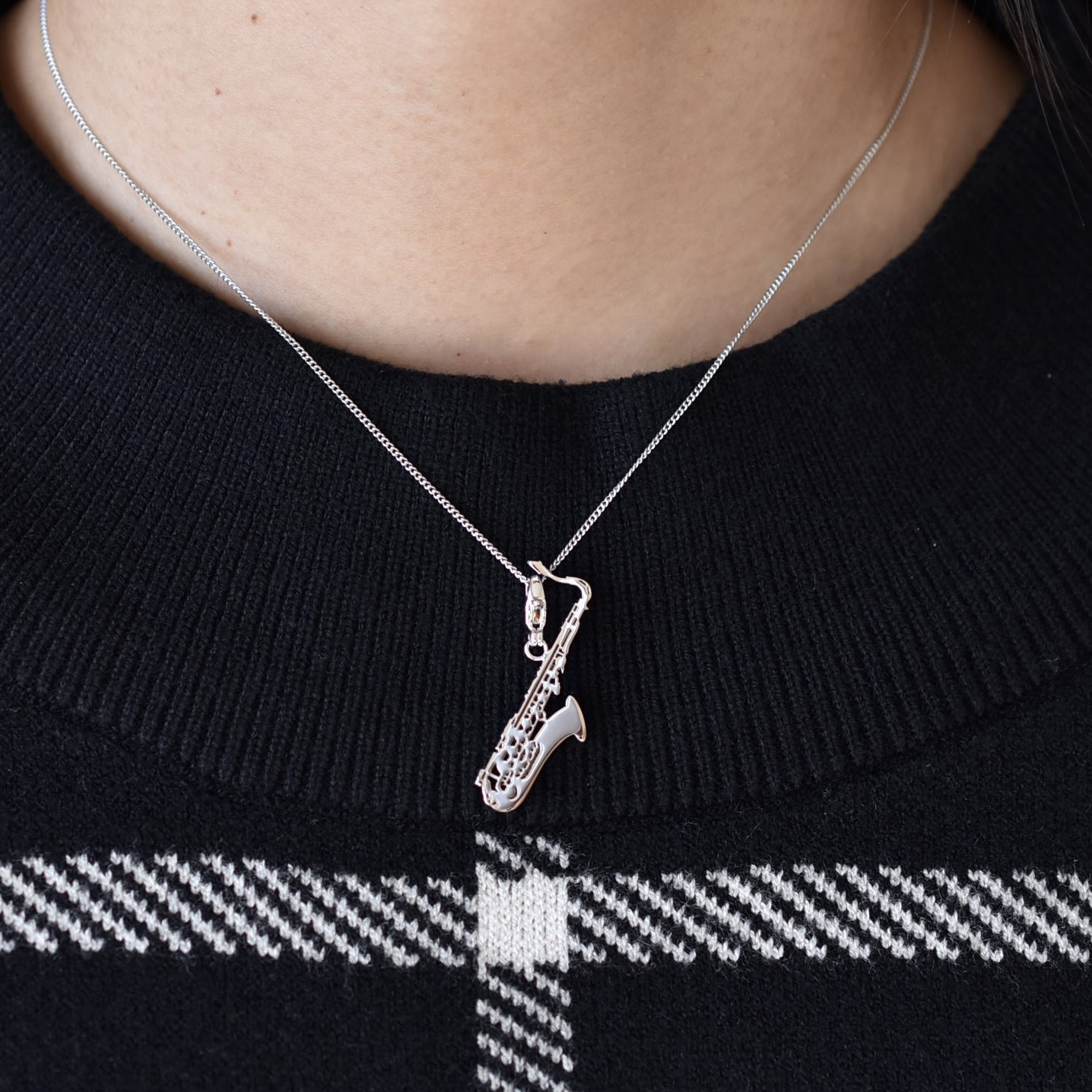 テナーサックス ペンダント