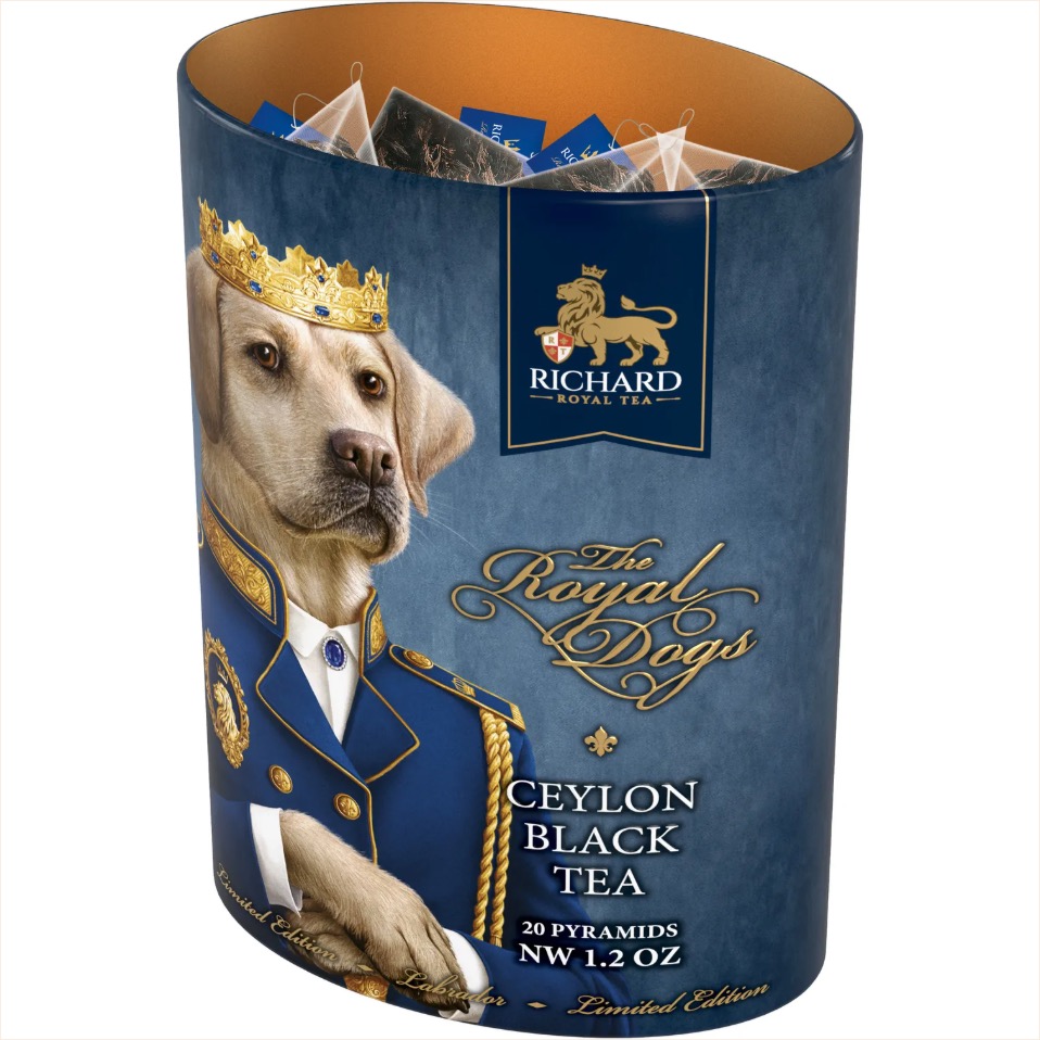 リチャード　「ザ・ロイヤル・ドッグス」セイロン紅茶 34g　