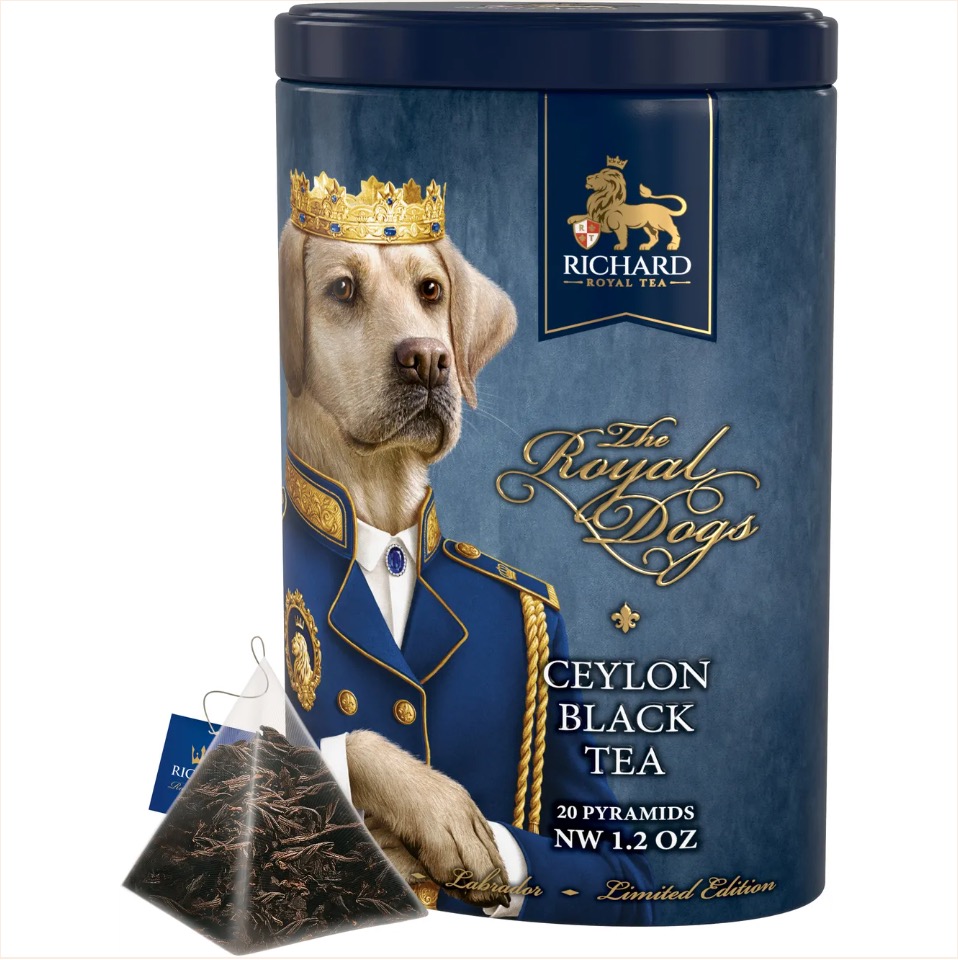 リチャード　「ザ・ロイヤル・ドッグス」セイロン紅茶 34g　