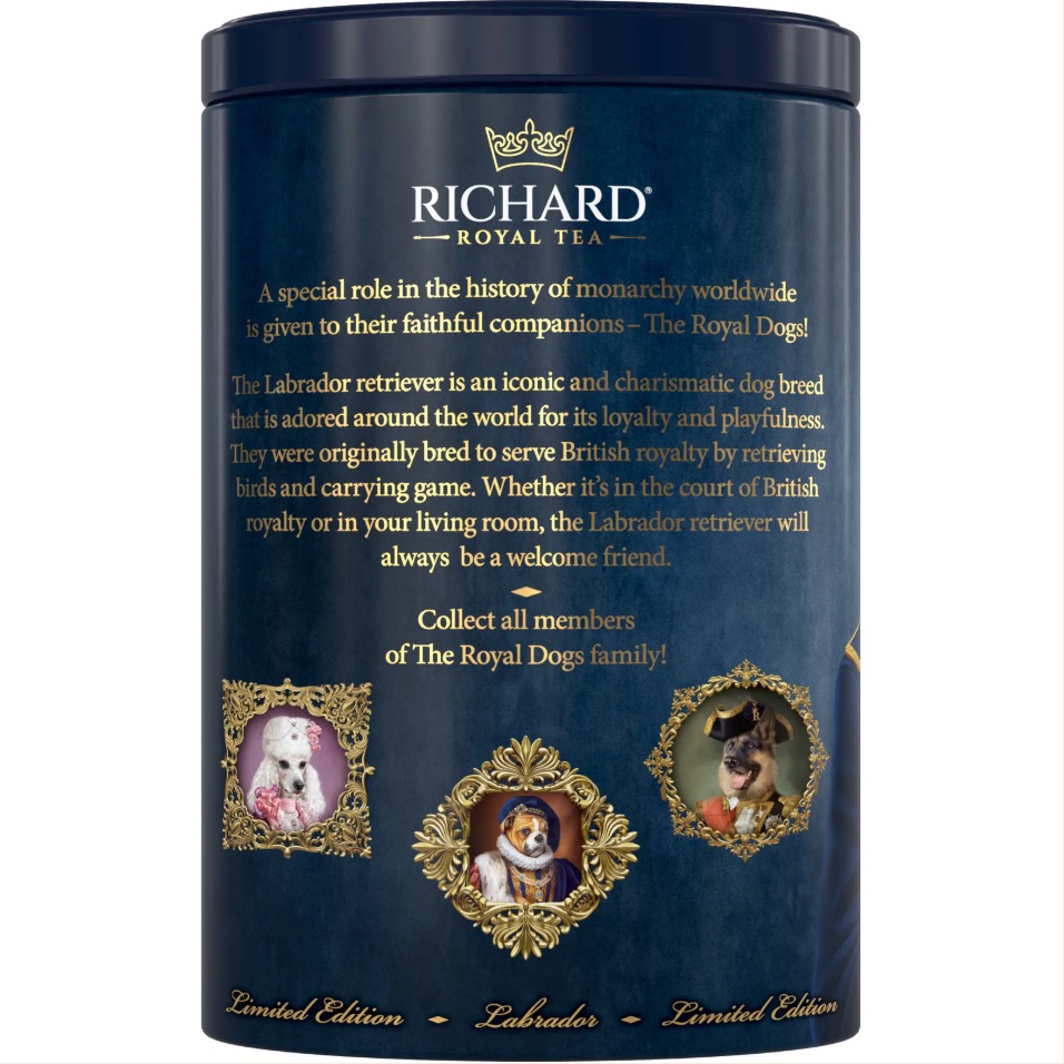 リチャード　「ザ・ロイヤル・ドッグス」セイロン紅茶 34g　