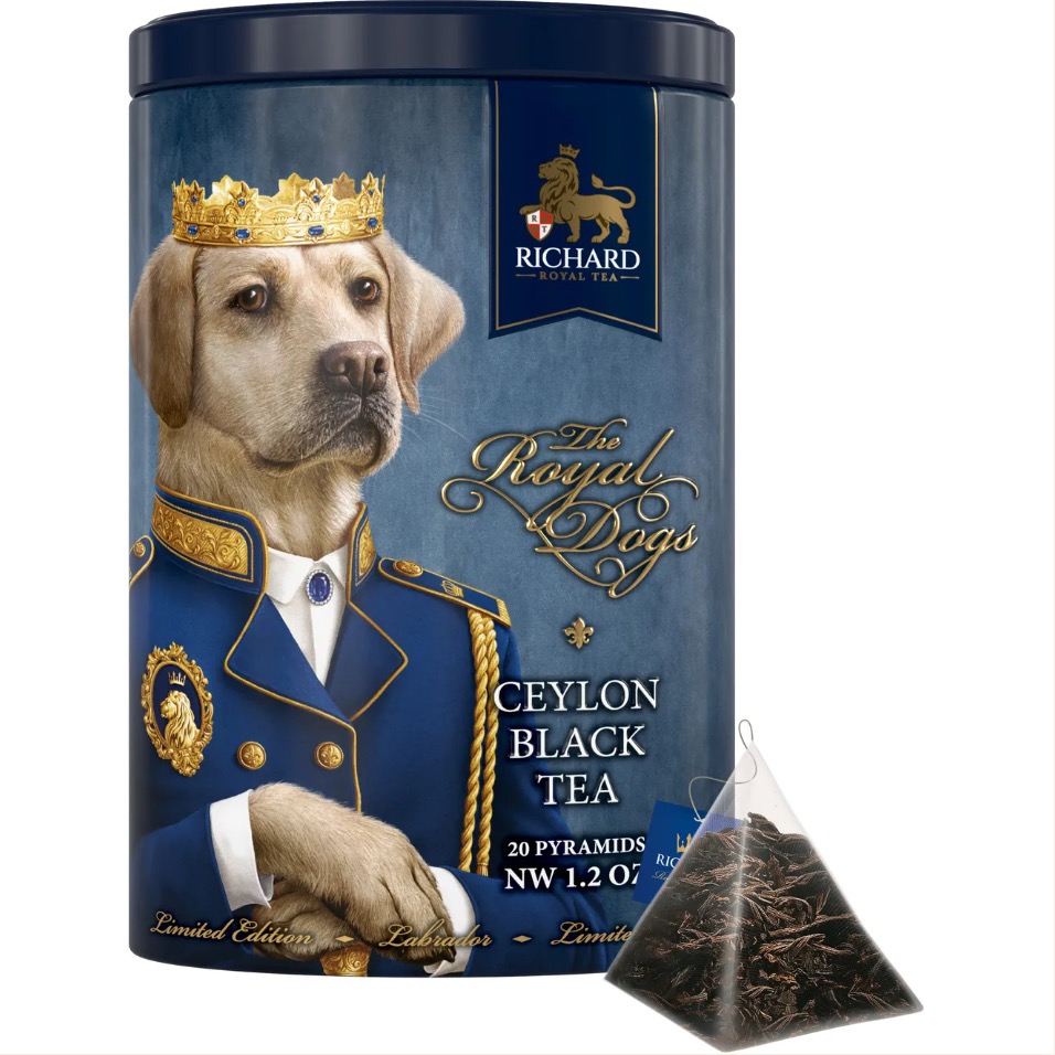 リチャード　「ザ・ロイヤル・ドッグス」セイロン紅茶 34g　