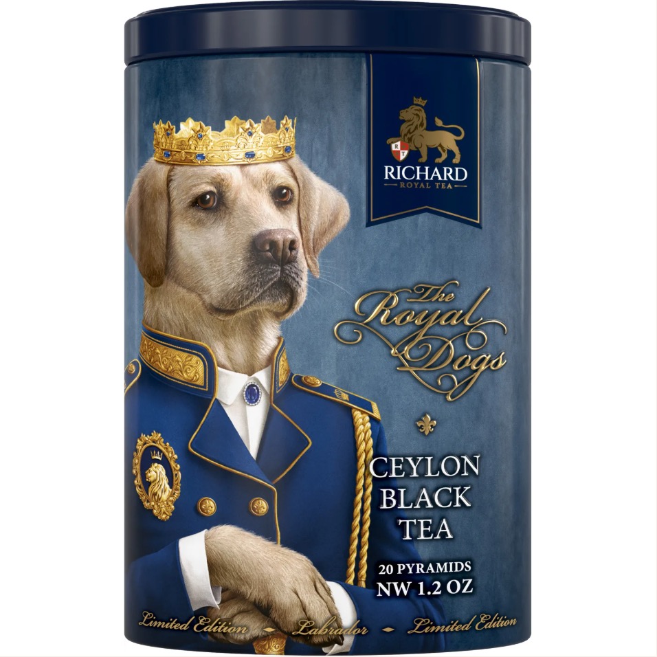 リチャード　「ザ・ロイヤル・ドッグス」セイロン紅茶 34g　