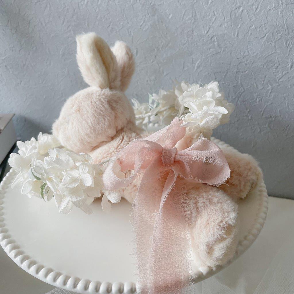 プリザーブド花冠　【リボン】