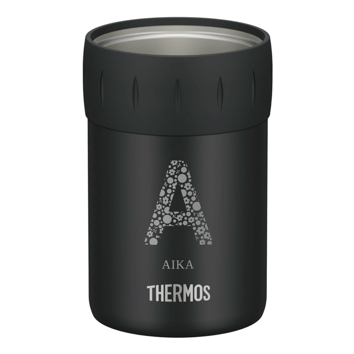 【名入れギフト】サーモス 保冷缶ホルダー 350ml イニシャル