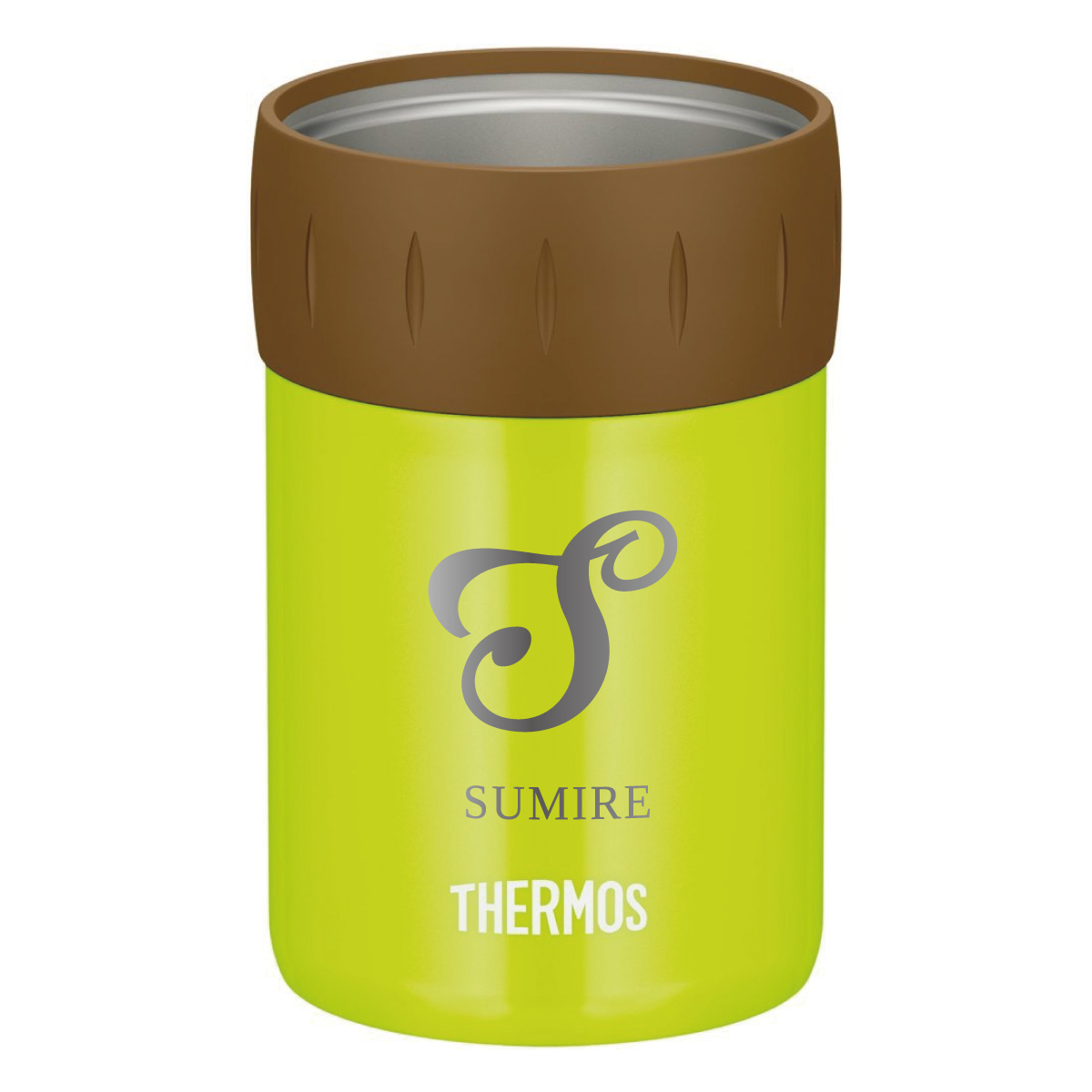 【名入れギフト】サーモス 保冷缶ホルダー 350ml イニシャル