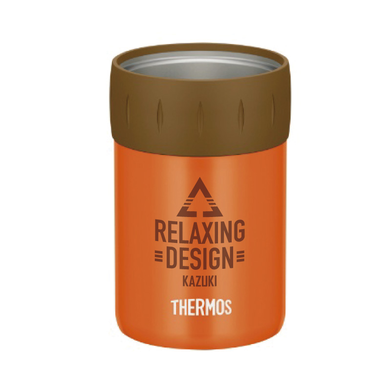 【名入れギフト】サーモス保冷缶ホルダー 350ml アウトドアデザイン