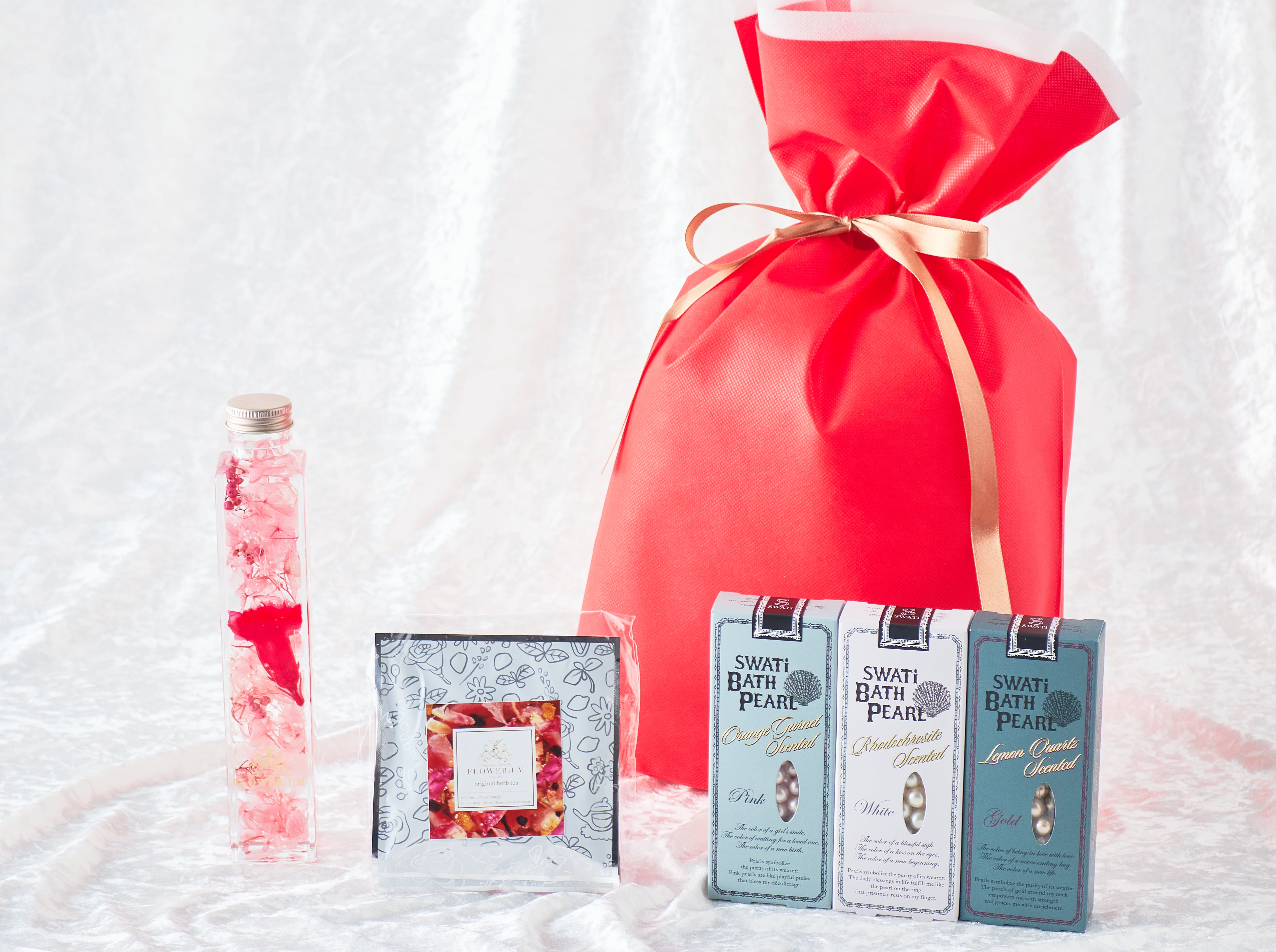 【タンプ限定セット】BATH PEARL COLLECTION＆ハーブティー