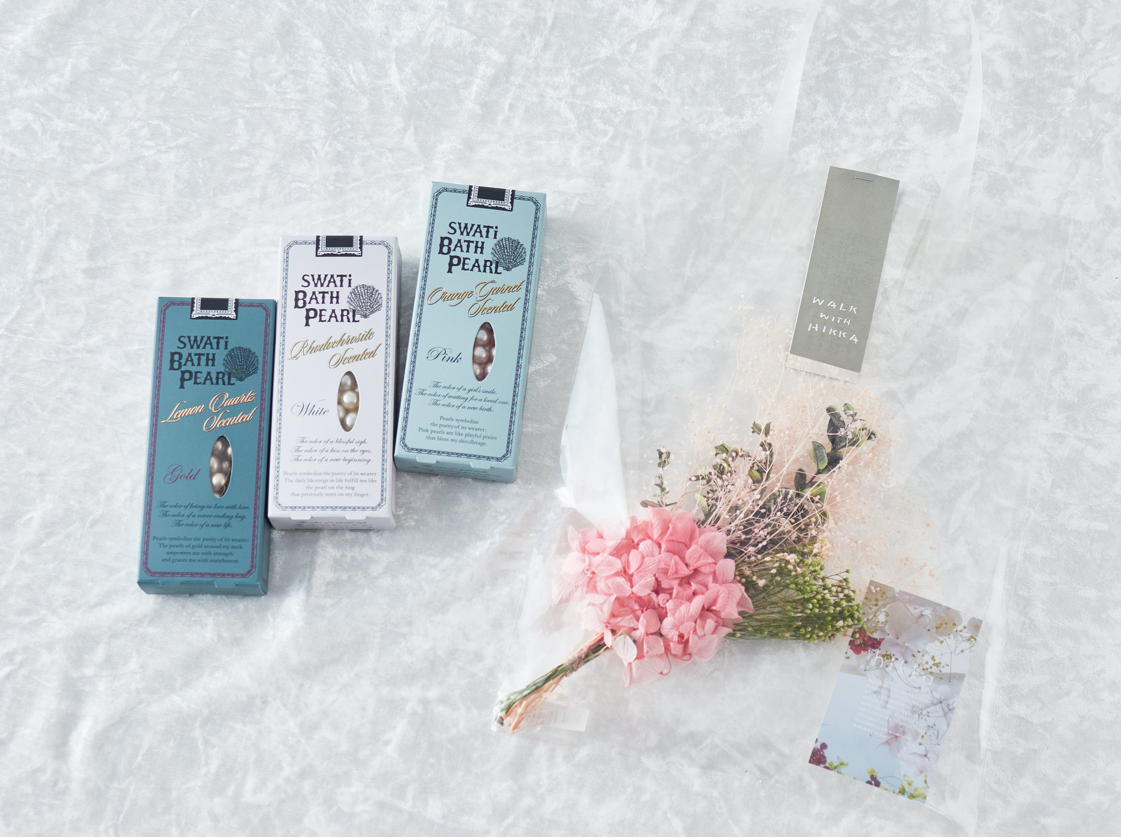 【タンプ限定セット】BATH PEARL COLLECTION＆ミニブーケ