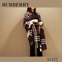BURBERRY　ライトウェイトチェック ウール＆シルク スカーフ