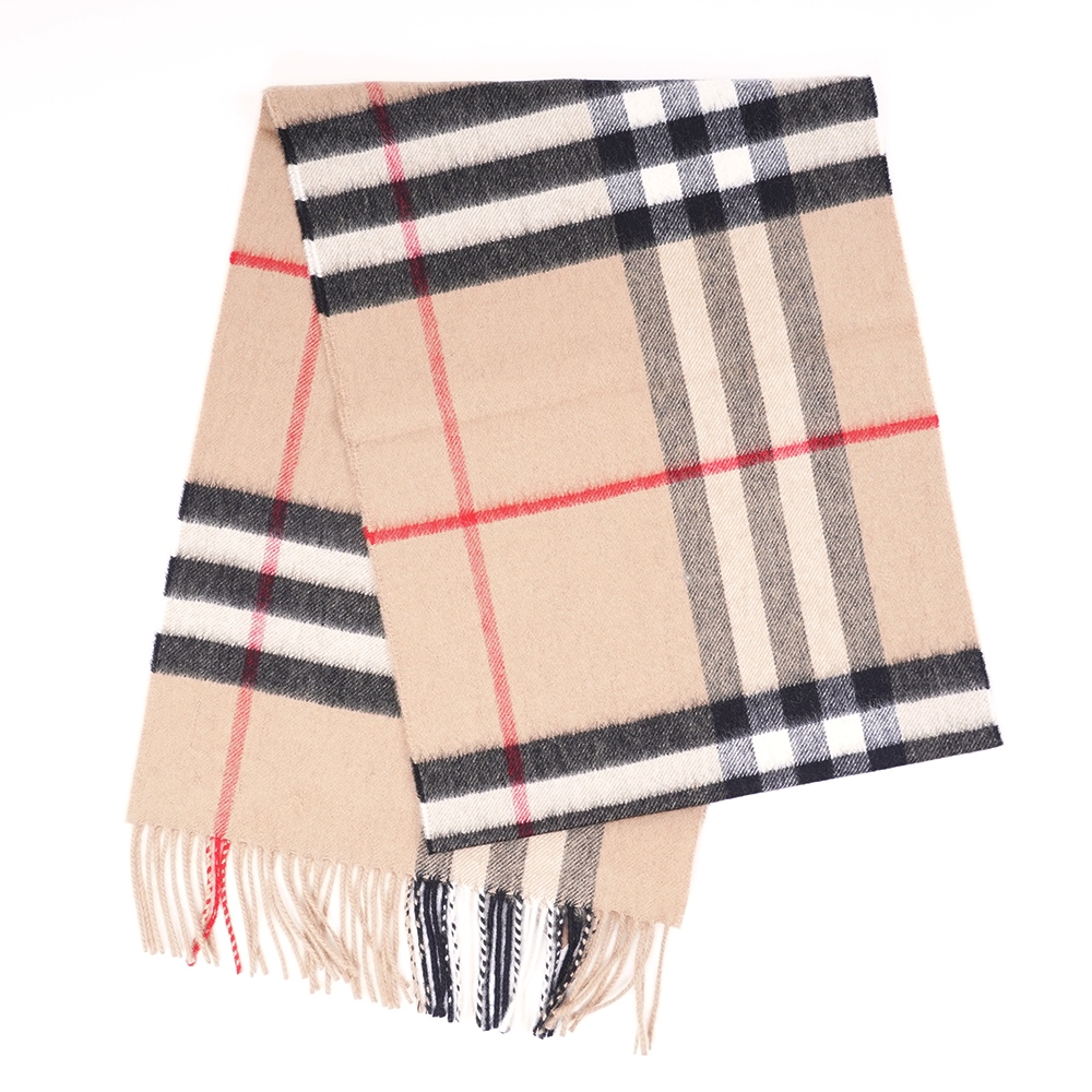BURBERRY　クラシック チェック カシミアスカーフ