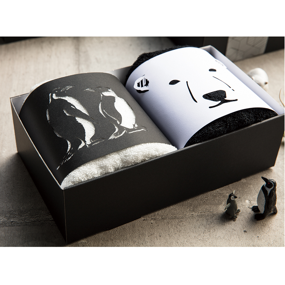 B&W Zoo ペンくま（FT2枚）